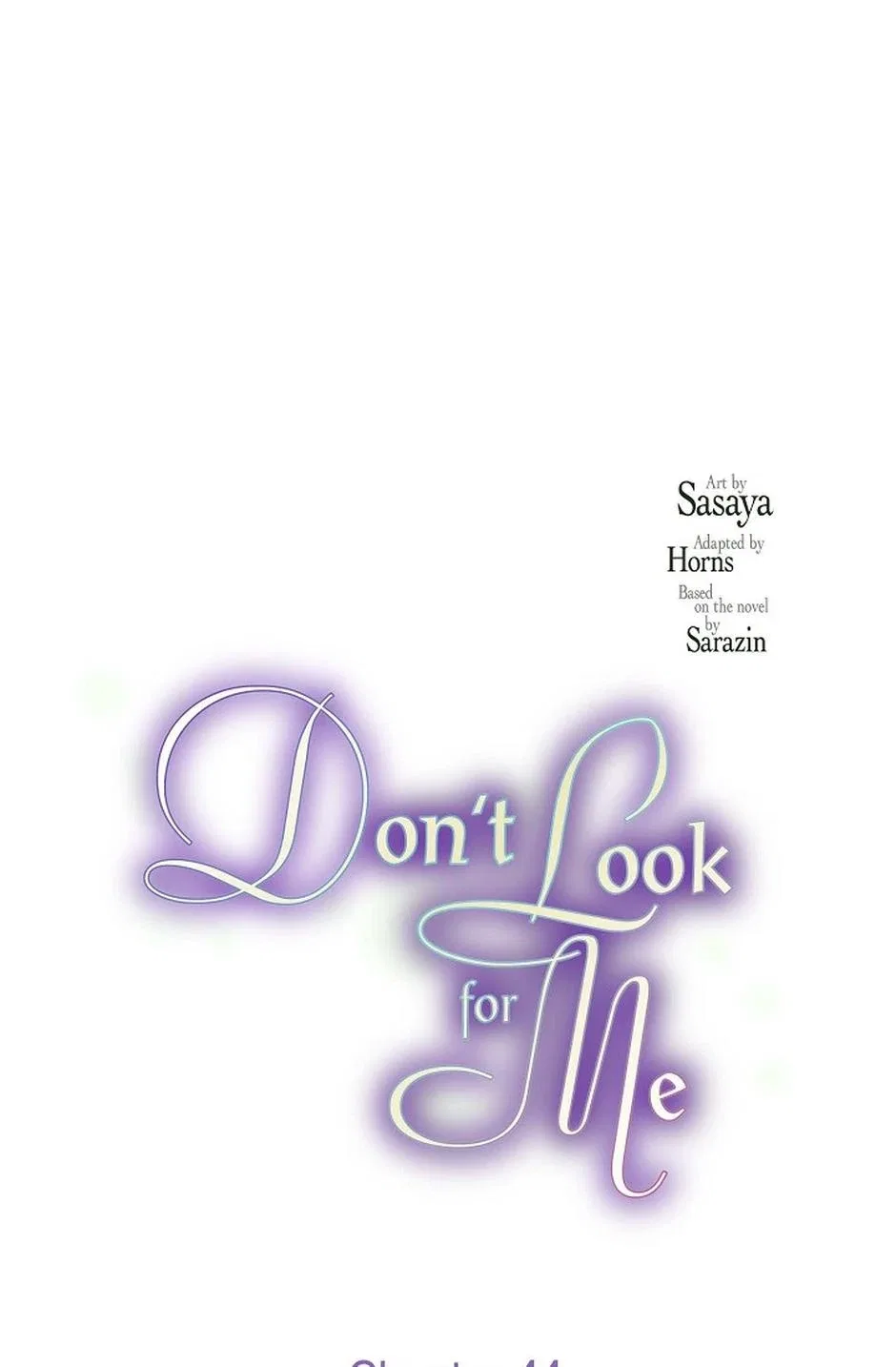 Don’t Look For Me Chapter 44 – Page 27