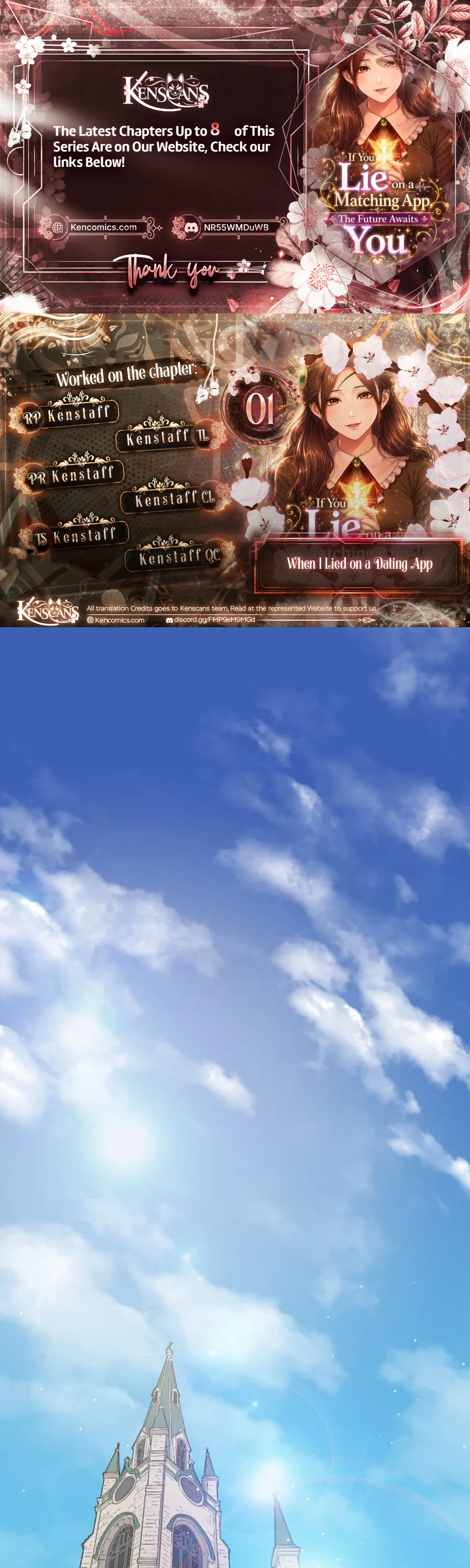 When I Lied on a Dating App Chapter 1 – Page 1