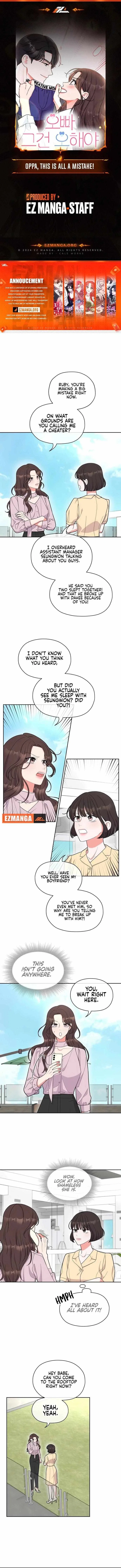 Oppa, This Is All a Mistake! Chapter 36 – Page 1