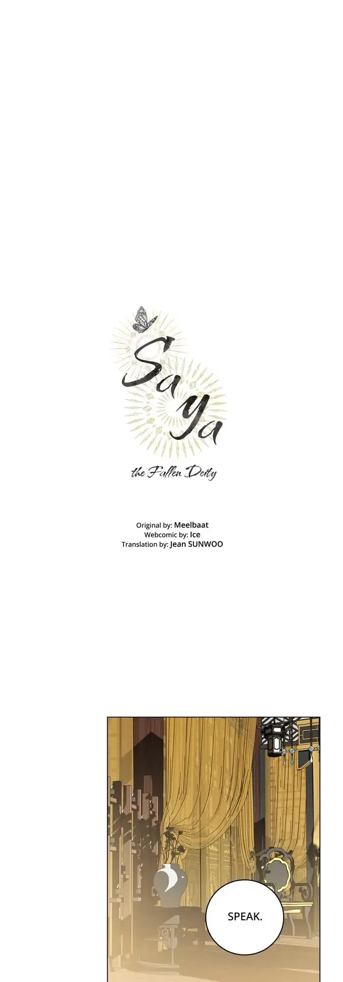 Saya, the Fallen Deity Chapter 38 – Page 3