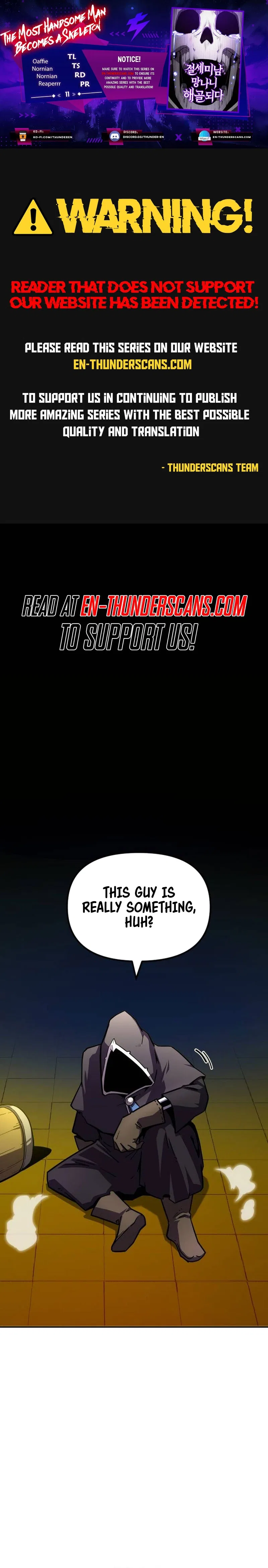 The Most Handsome Man Becomes a Skeleton Chapter 11 – Page 1