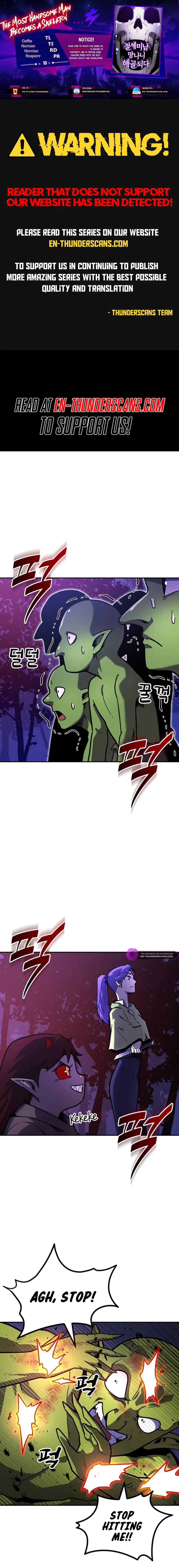The Most Handsome Man Becomes a Skeleton Chapter 10 – Page 1