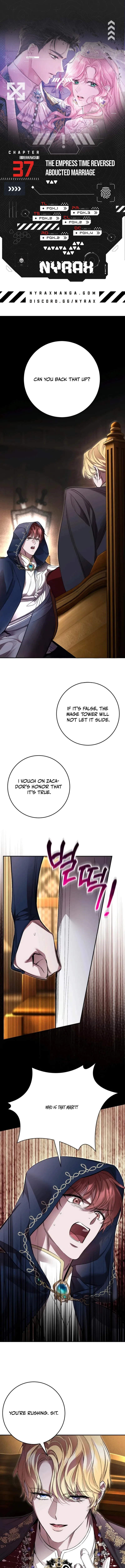 The Empress’s Time Reversed Abducted Marriage Chapter 37 – Page 1