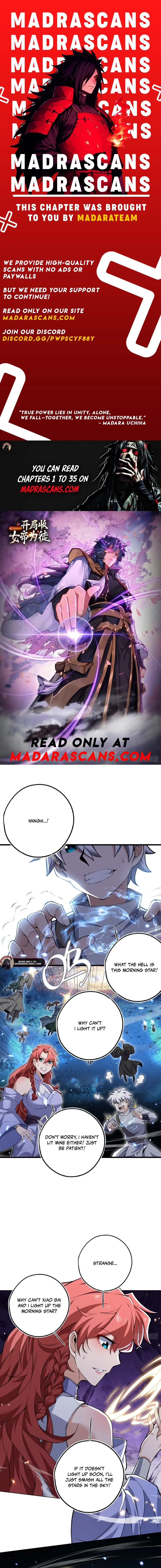 Qi Refining level 3000: Accept the Empress as your disciple Chapter 35 – Page 1