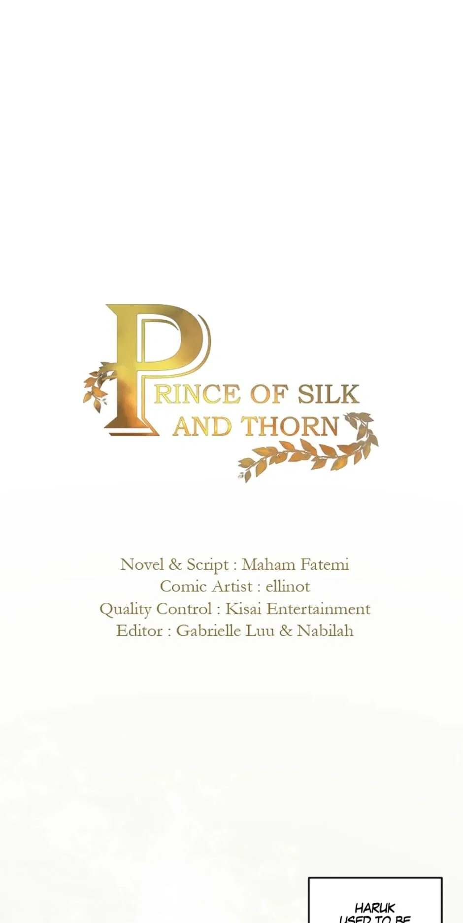 Prince Of Silk And Thorn Chapter 43 – Page 1