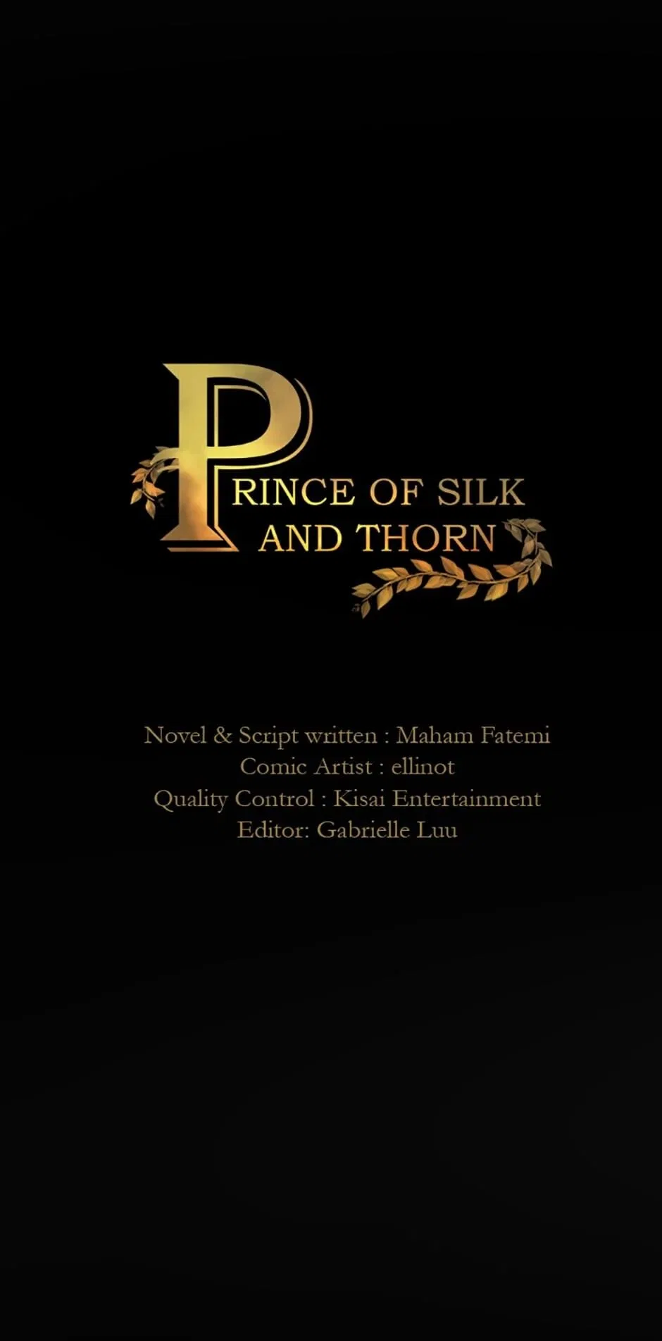 Prince Of Silk And Thorn Chapter 33 – Page 1