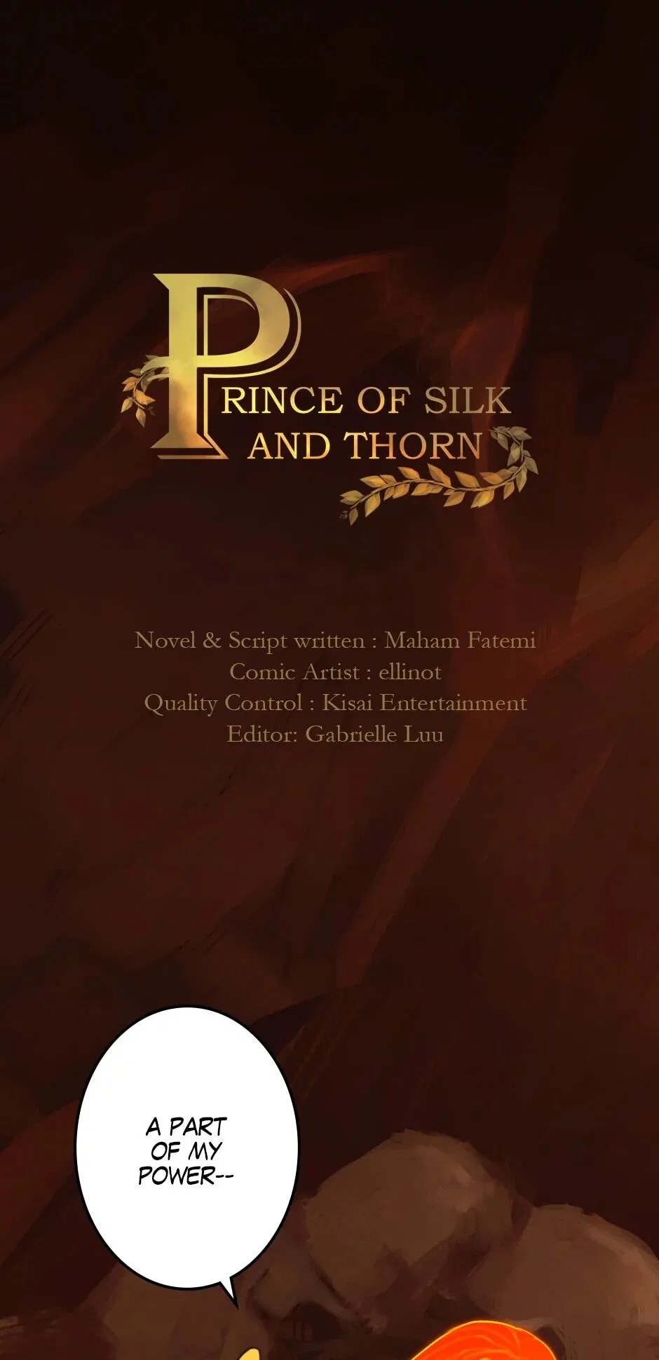 Prince Of Silk And Thorn Chapter 28 – Page 1