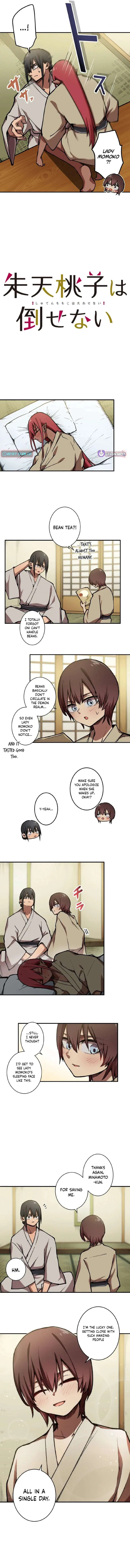 Shuten Momoko Can’t Be Defeated Chapter 7 – Page 2