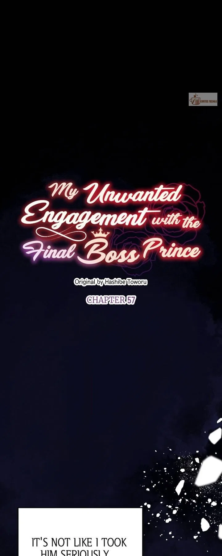 My Unwanted Engagement with the Final Boss Prince Chapter 57 – Page 1