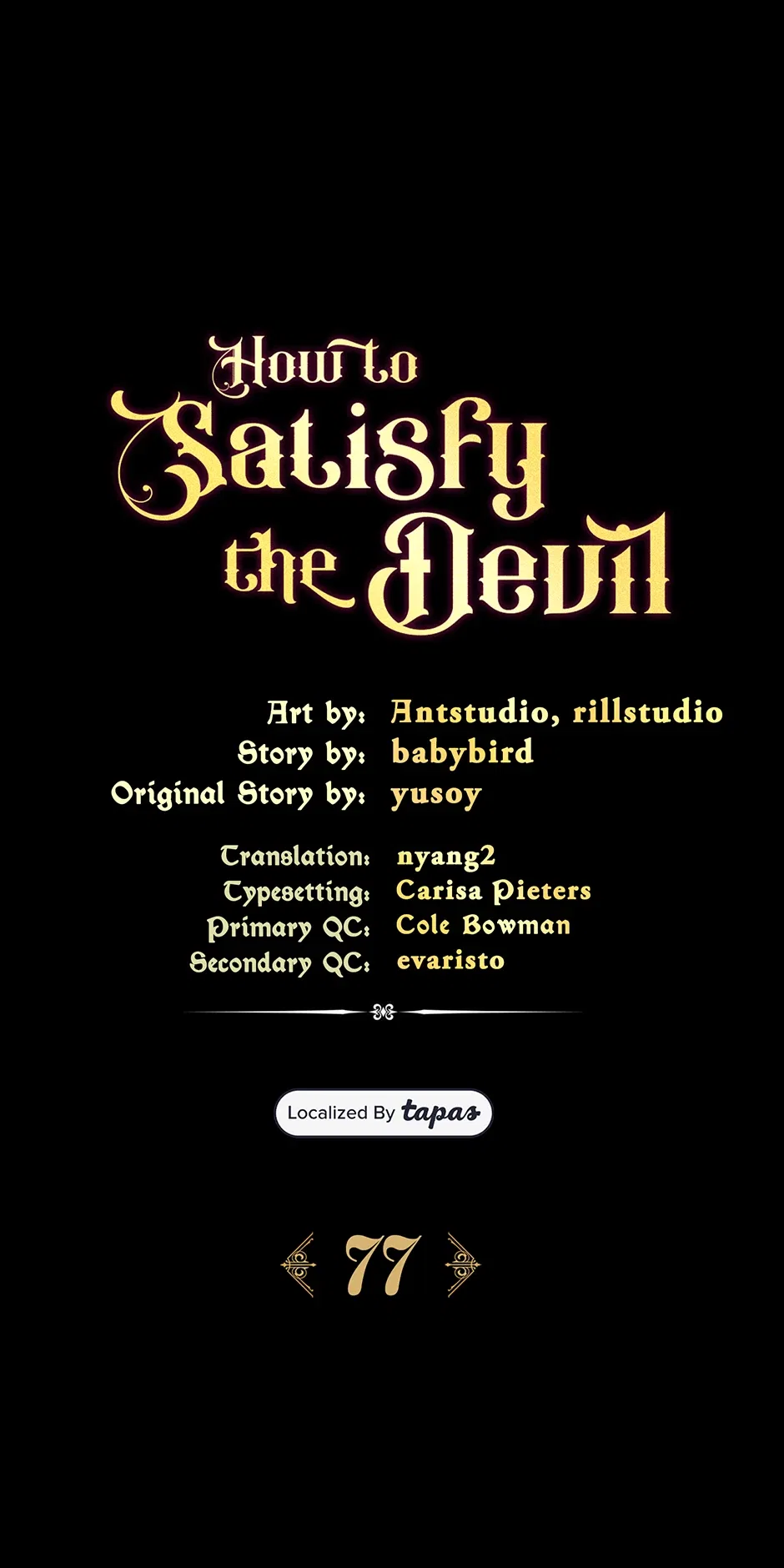 Ways to Satisfy a Devil Chapter 77 – Page 38