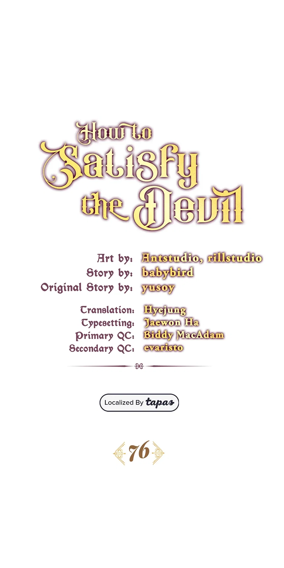 Ways to Satisfy a Devil Chapter 76 – Page 29