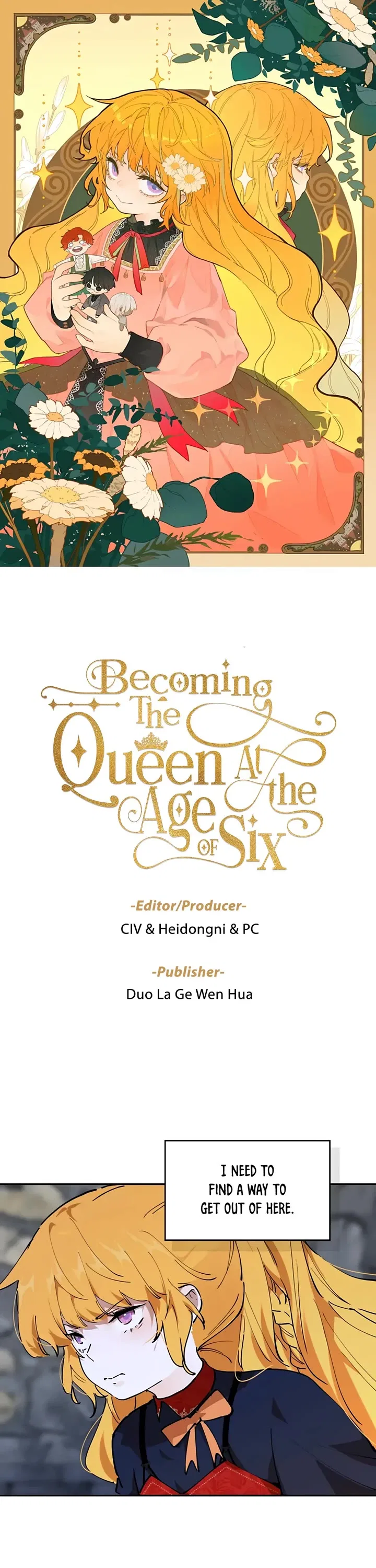 Becoming the Queen at the Age of Six Chapter 65 – Page 1