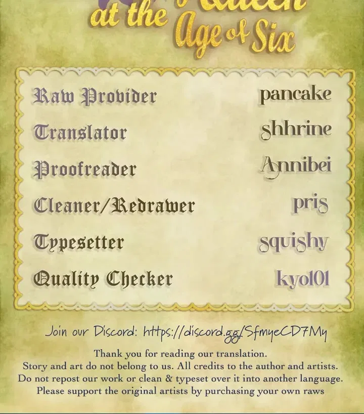Becoming the Queen at the Age of Six Chapter 57 – Page 46