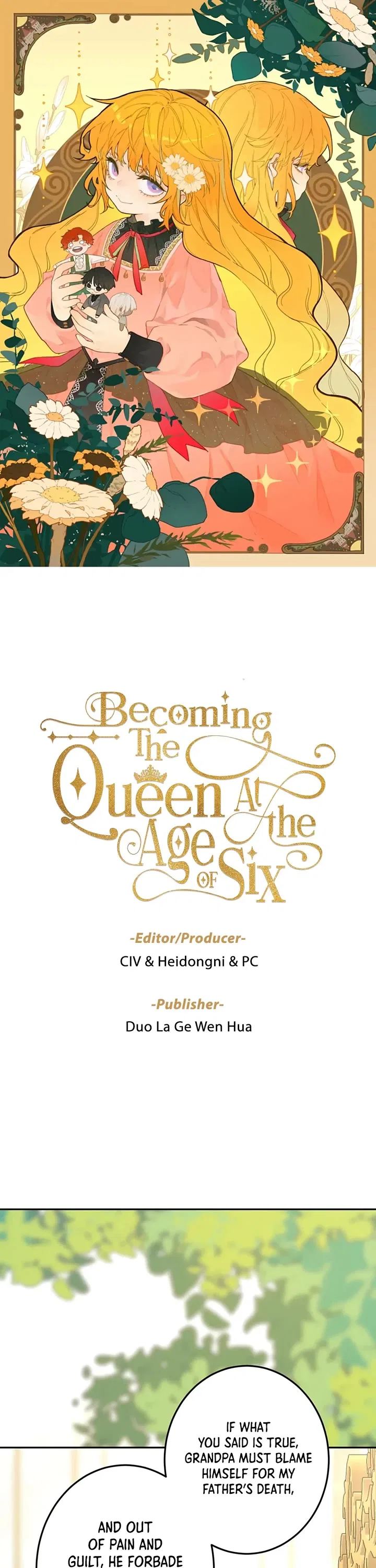 Becoming the Queen at the Age of Six Chapter 55 – Page 1