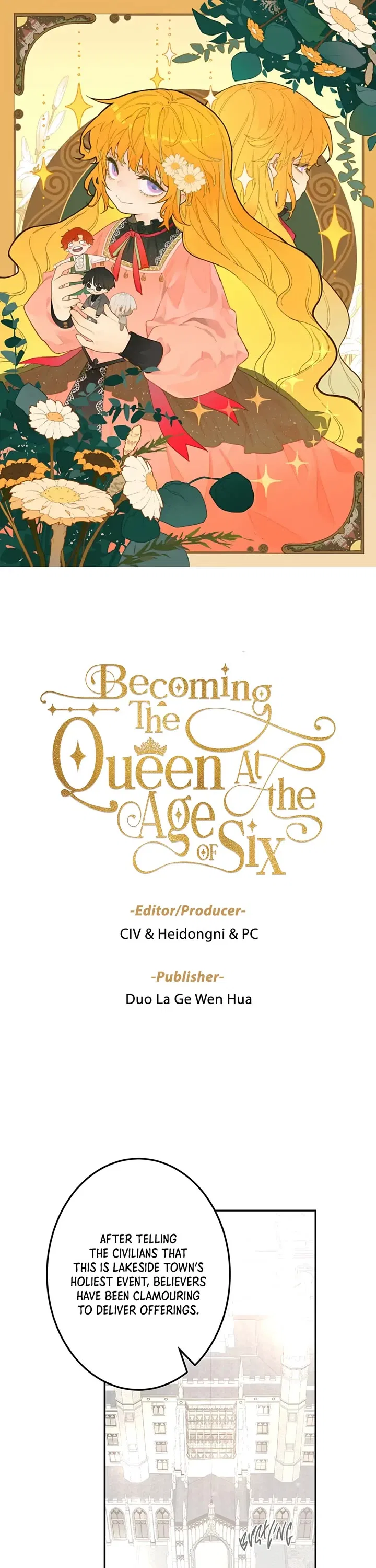 Becoming the Queen at the Age of Six Chapter 54 – Page 1
