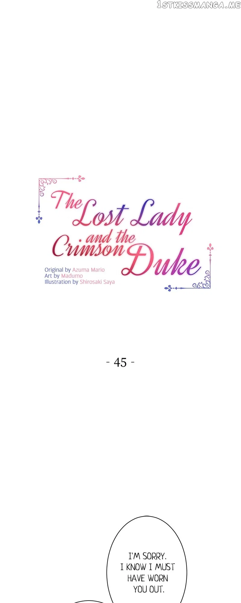 The Lost Lady and the Crimson Duke Chapter 45 – Page 1