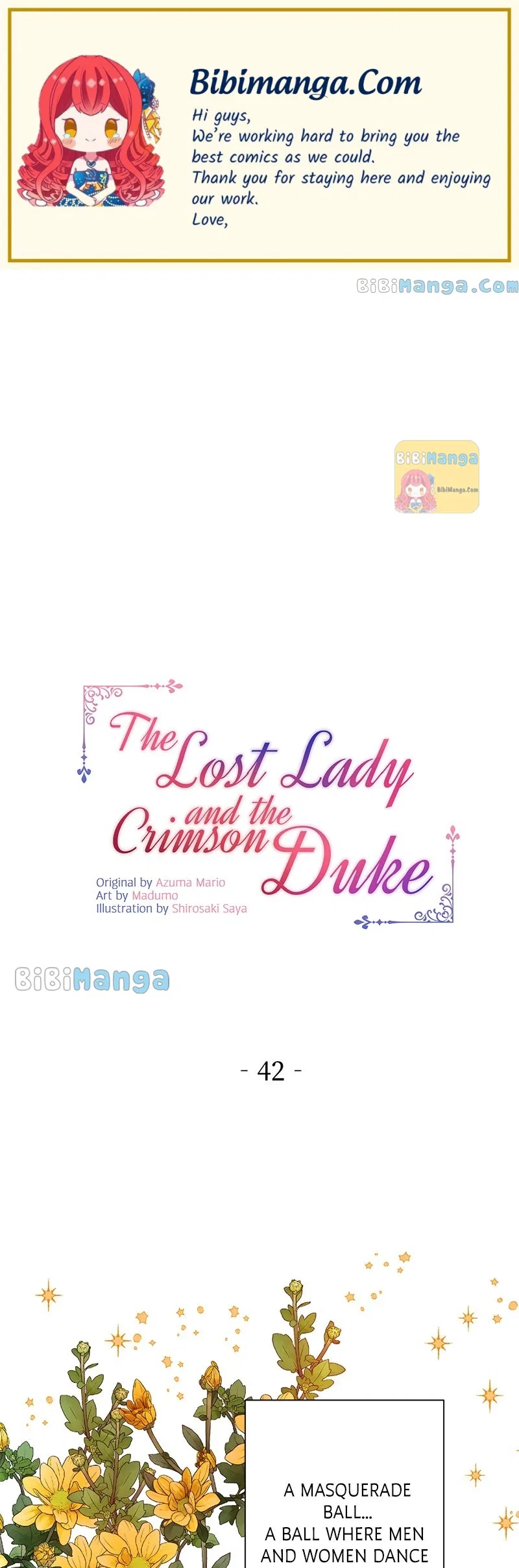 The Lost Lady and the Crimson Duke Chapter 42 – Page 1