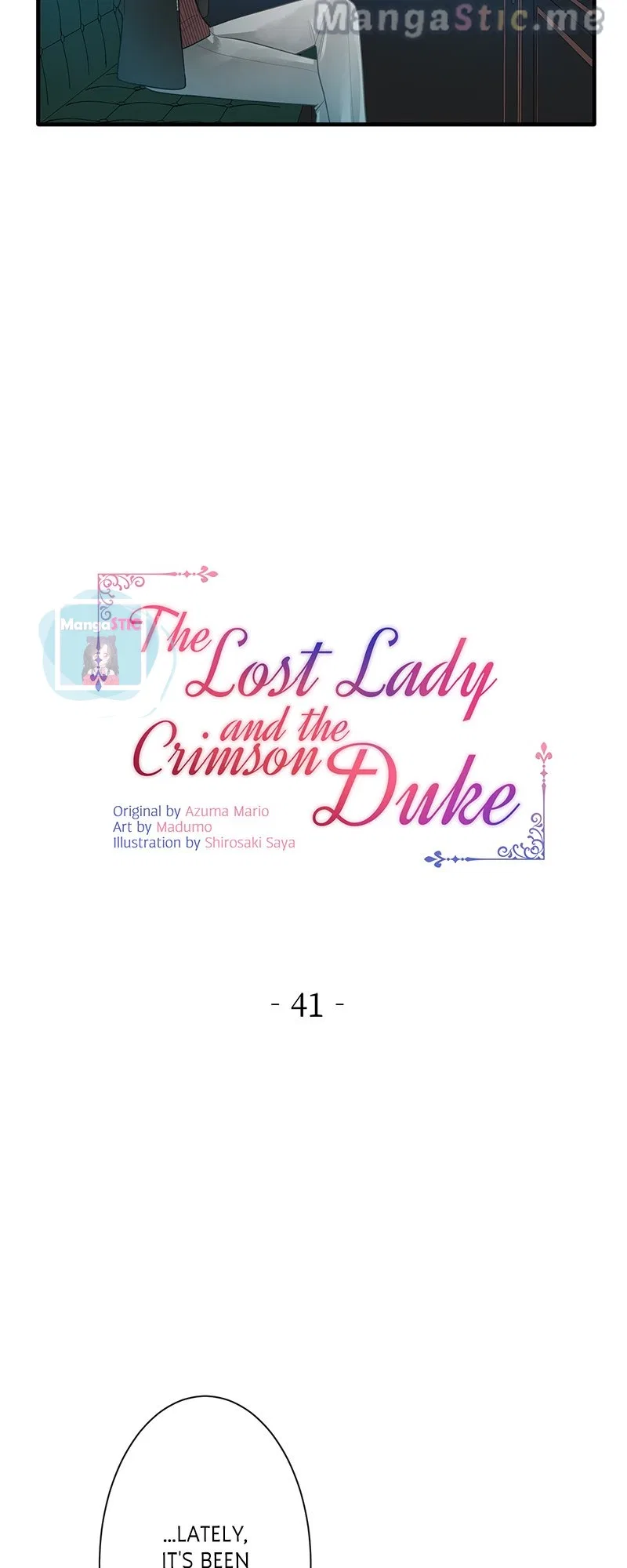 The Lost Lady and the Crimson Duke Chapter 41 – Page 4