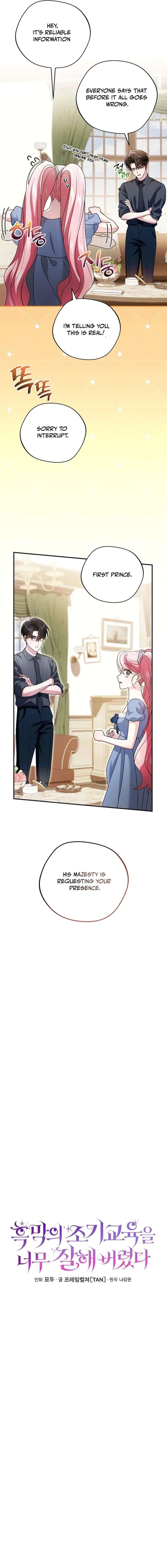 I Ended Up Training the Villain Far Too Well Chapter 28 – Page 5