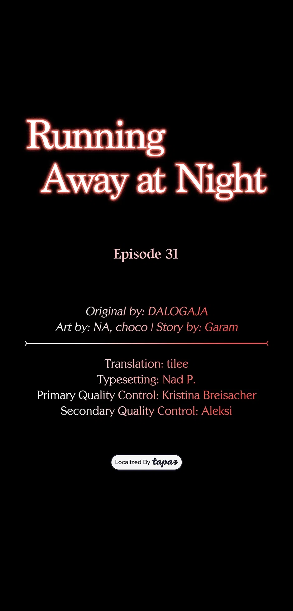 Running Away at Night Chapter 31 – Page 11