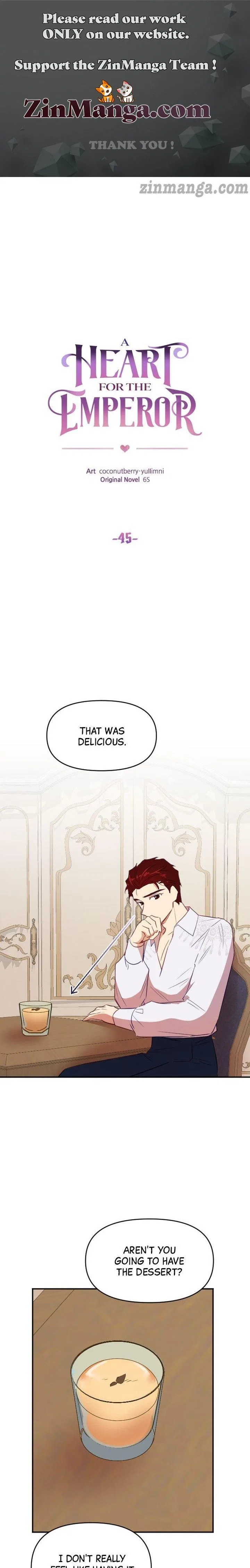 A Heart for the Emperor Chapter 45 – Page 1