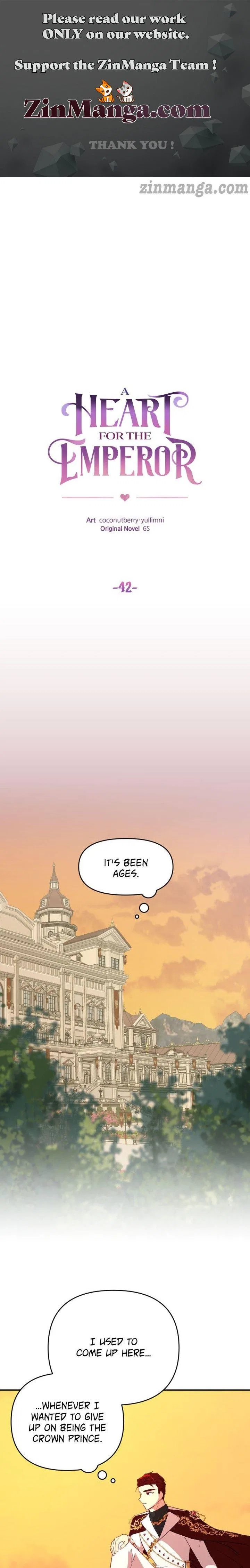 A Heart for the Emperor Chapter 42 – Page 1