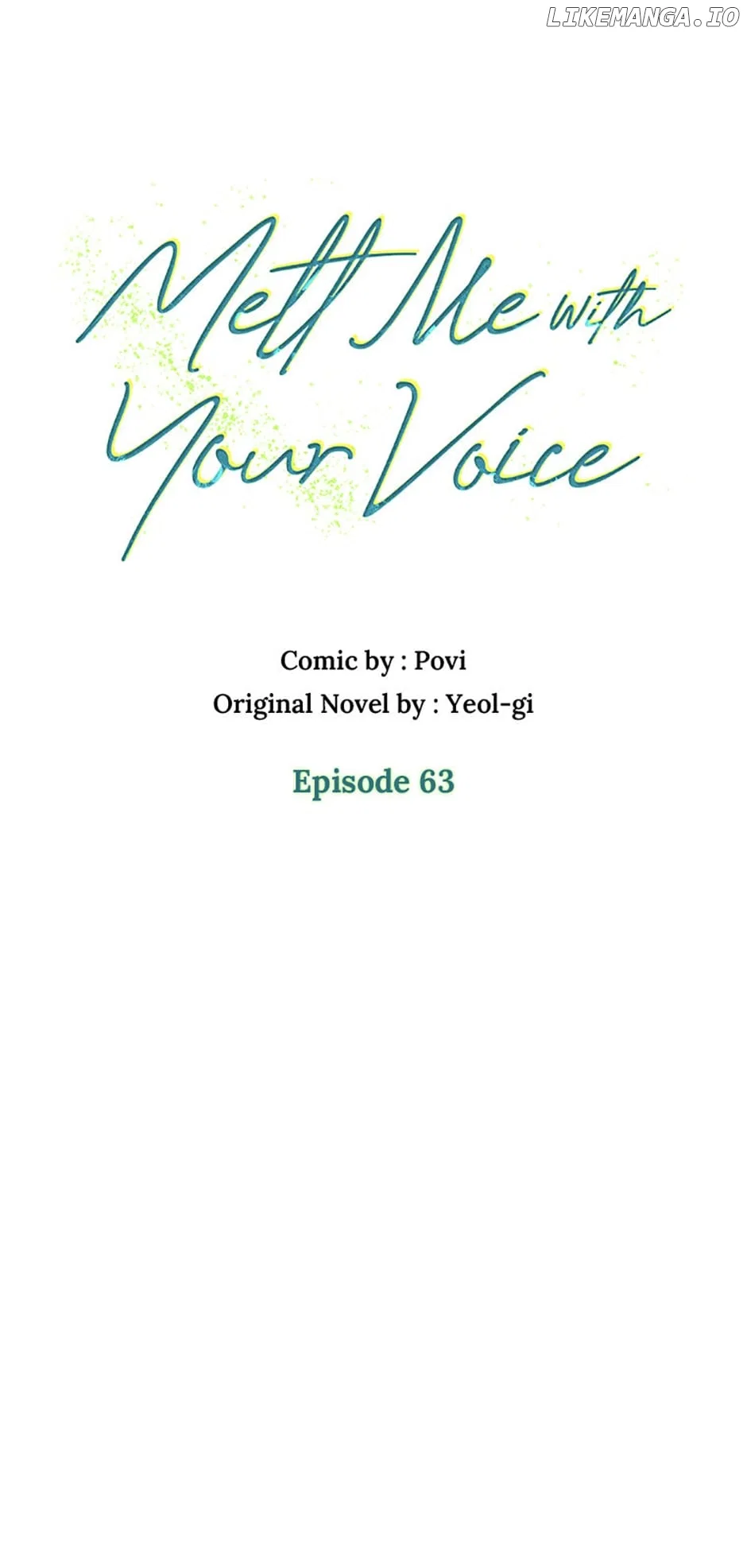 Melt Me With Your Voice Chapter 63 – Page 33
