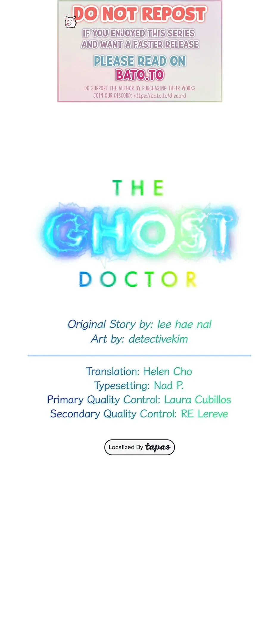 The Ghost Doctor Chapter 185 – Page 1