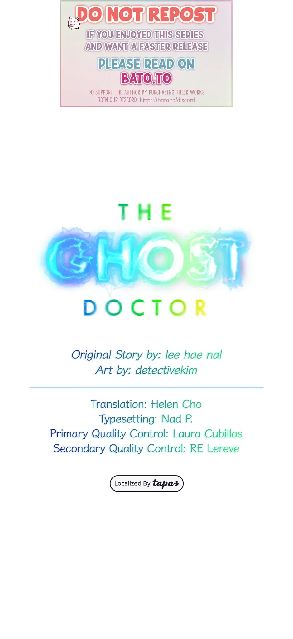 The Ghost Doctor Chapter 180 – Page 1