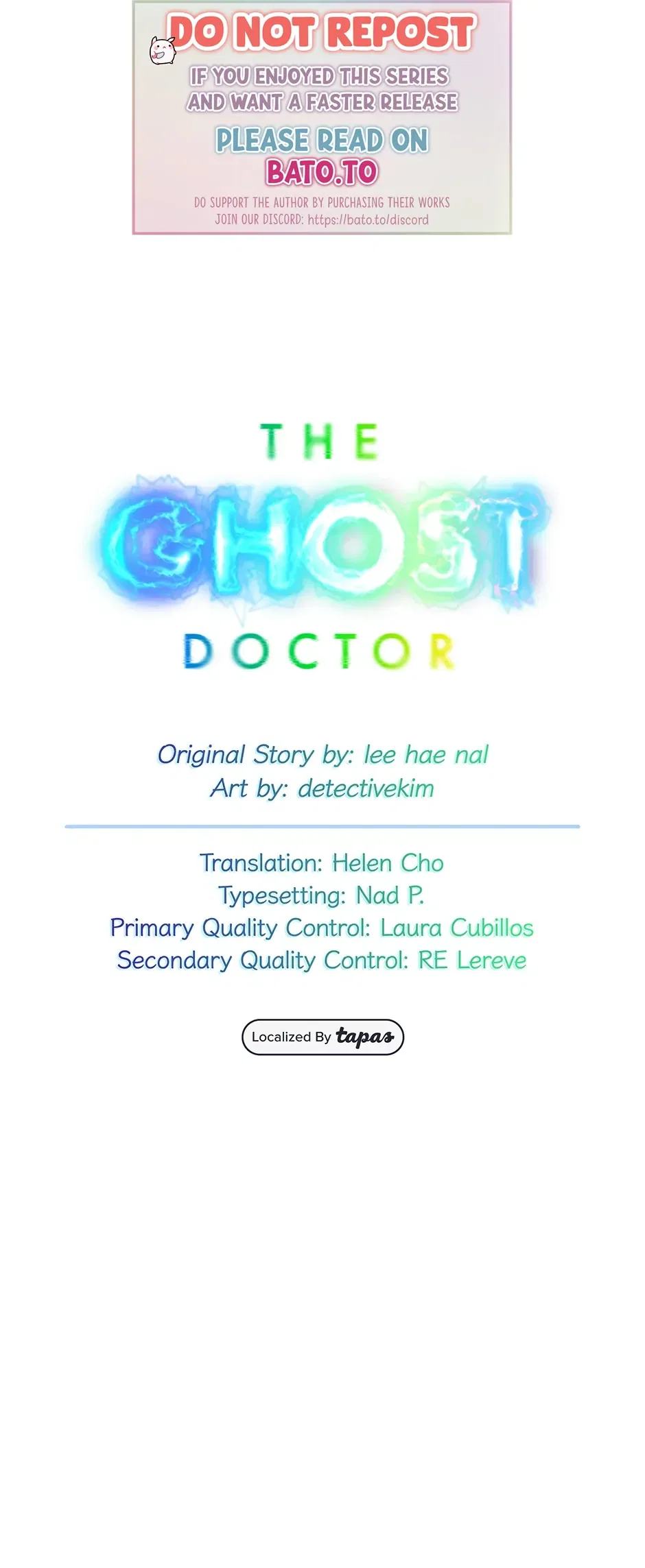 The Ghost Doctor Chapter 175 – Page 1