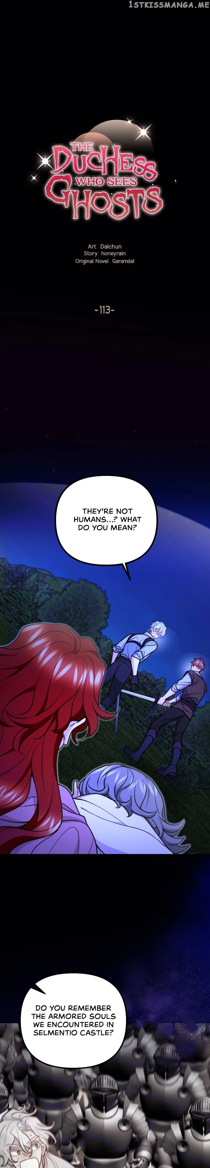 The Duchess Who Sees Ghosts Chapter 113 – Page 1