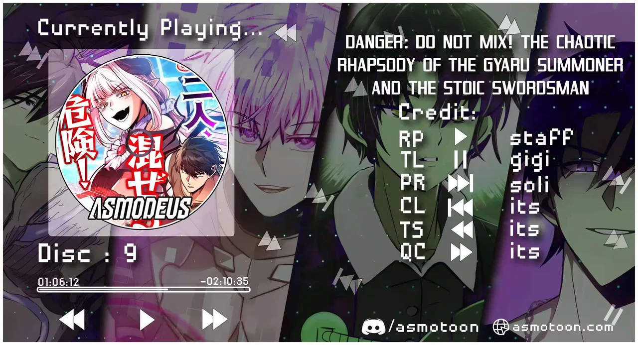 Danger: Do Not Mix! The Chaotic Rhapsody of the Gyaru Summoner and the Stoic Swordsman Chapter 9 – Page 1