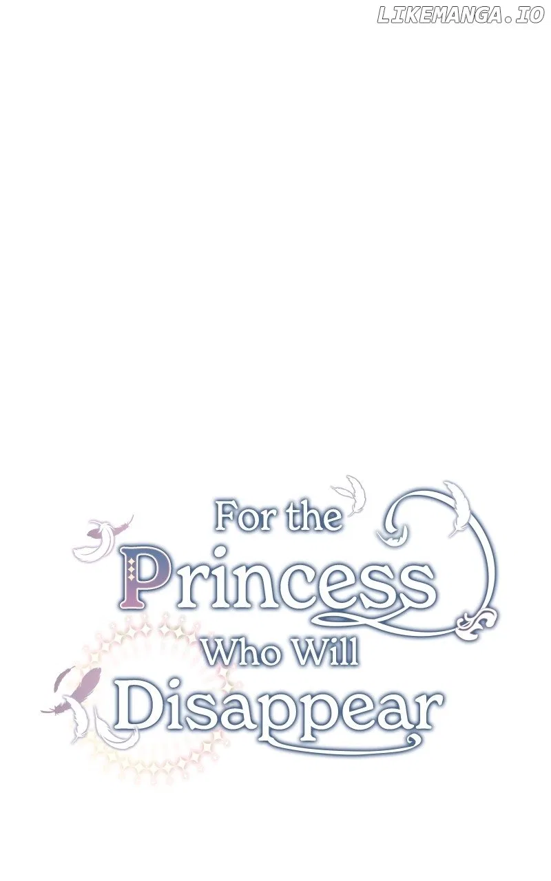 For The Princess Who Will Disappear Chapter 28 – Page 32