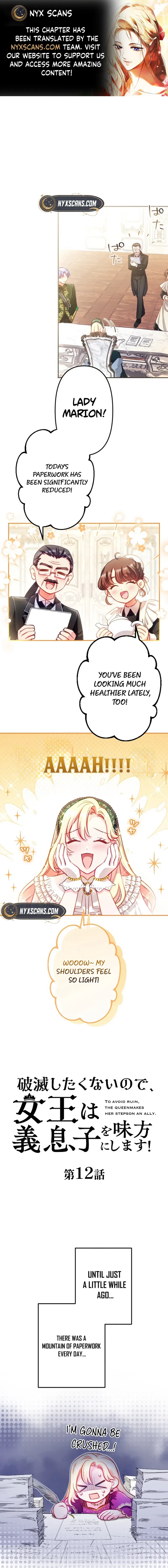 The Queen Who Chose Her Stepson as Her Shield Chapter 12 – Page 2