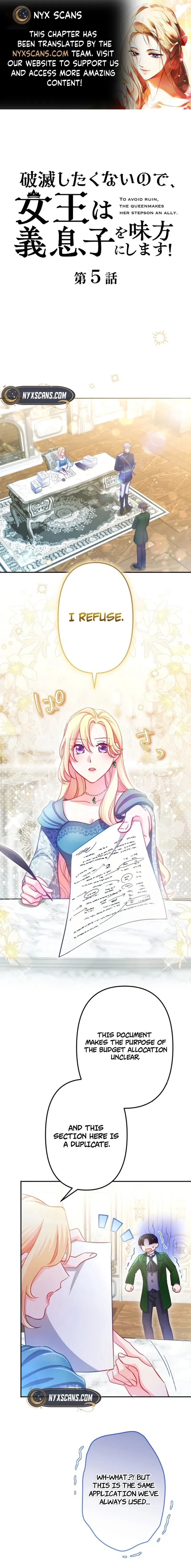 The Queen Who Chose Her Stepson as Her Shield Chapter 5 – Page 2