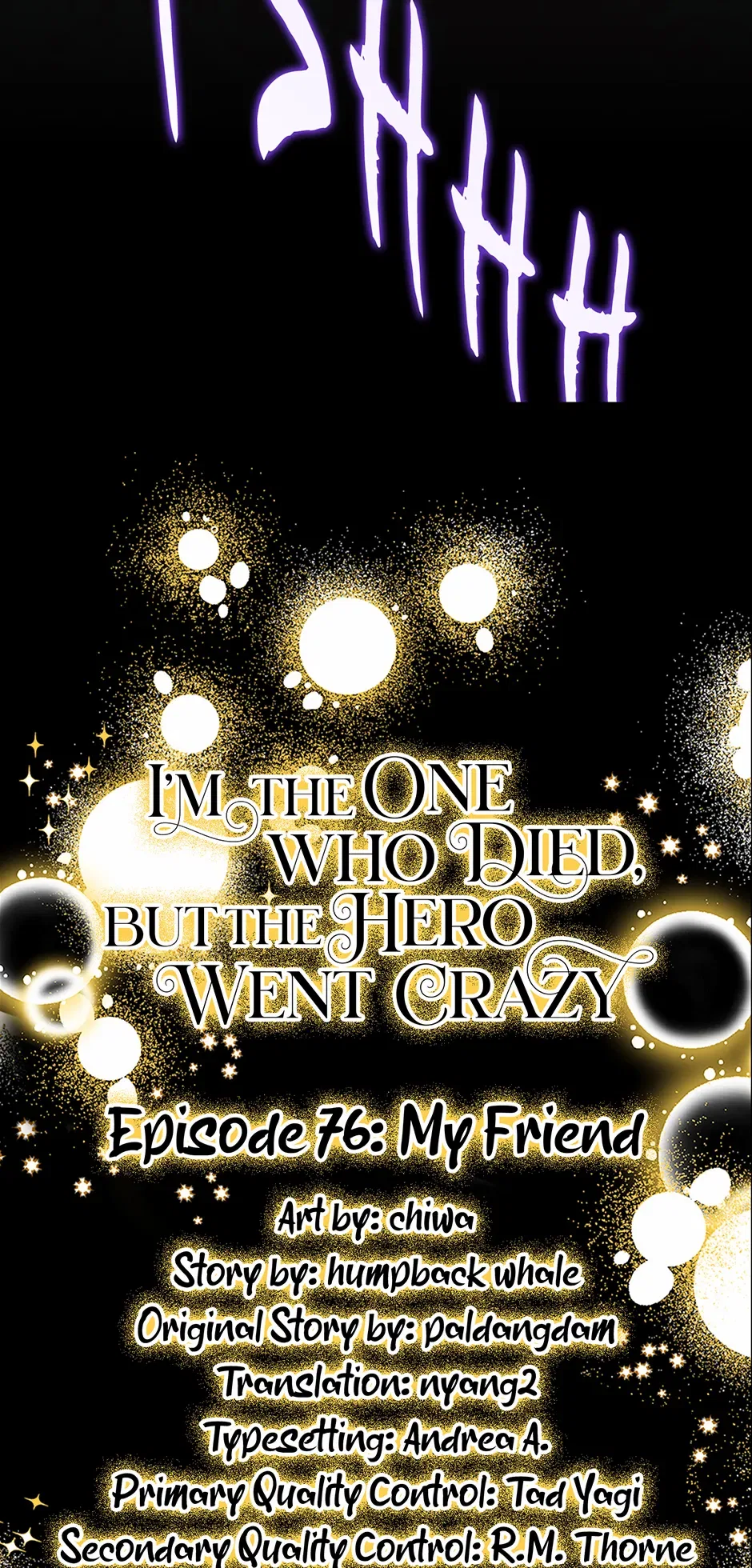 The Hero Went Crazy Even Though I’m The One Who Died Chapter 76 – Page 32