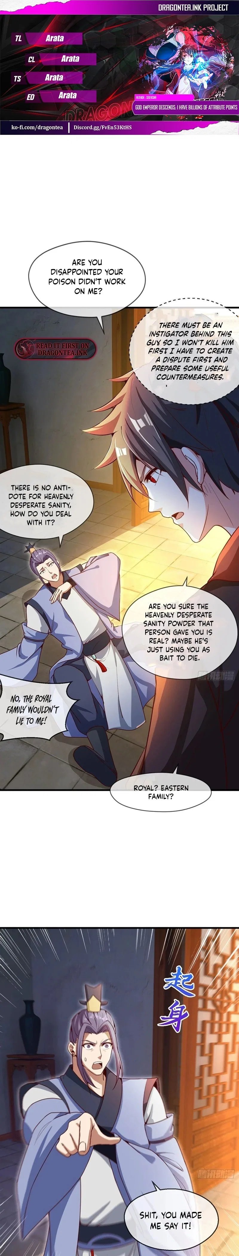 God Emperor’s Advent: I Have trillions of Attribute Points Chapter 28 – Page 1