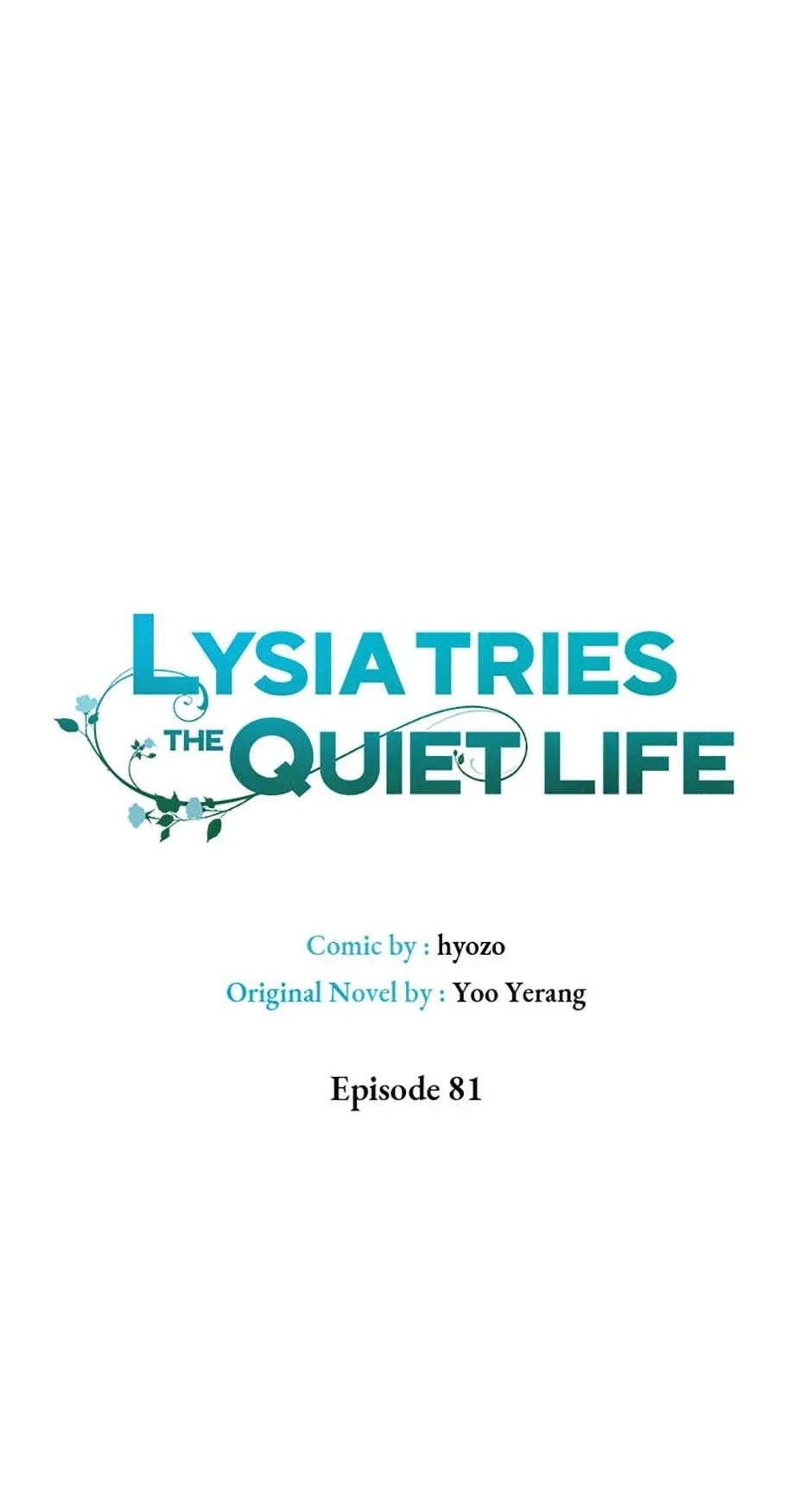 Lysia Tries The Quiet Life Chapter 81 – Page 19