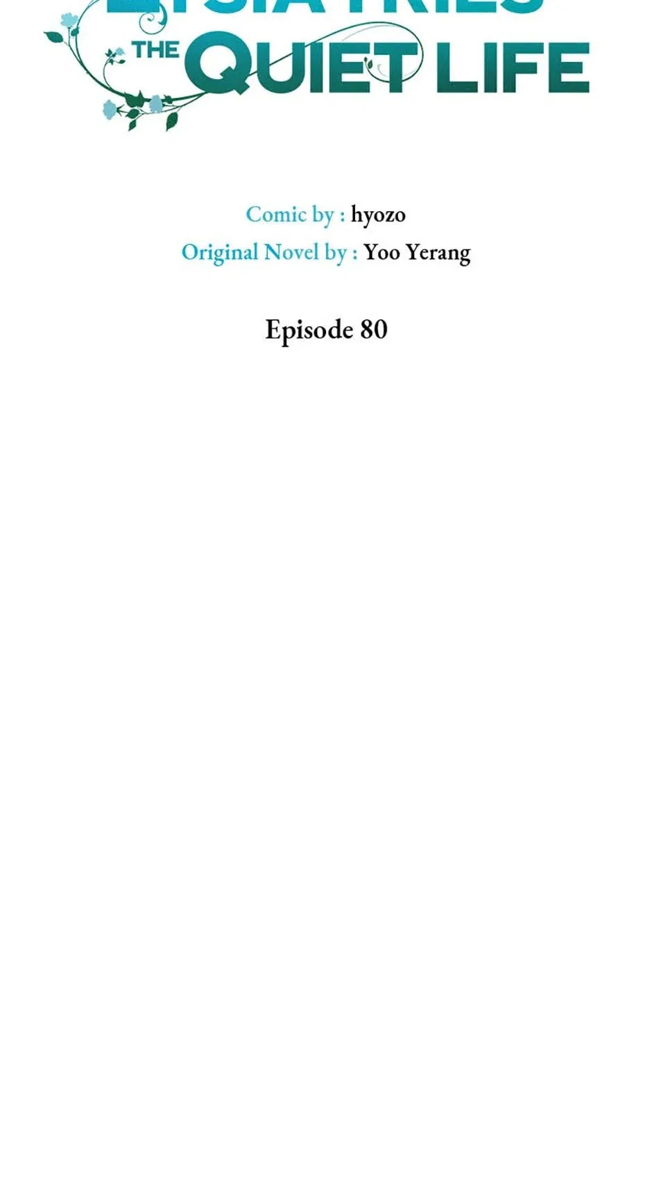 Lysia Tries The Quiet Life Chapter 80 – Page 30
