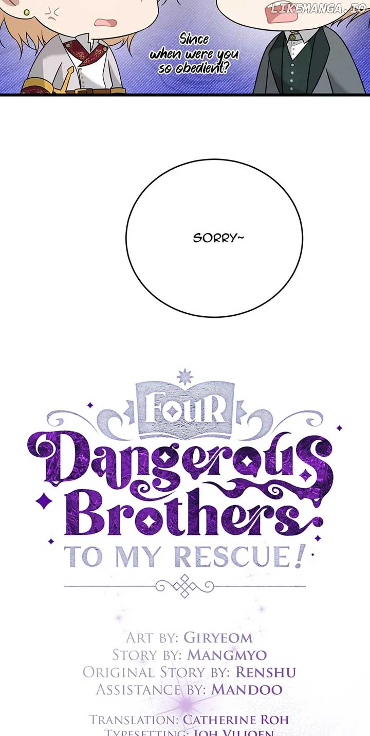Four Dangerous Brothers to My Rescue! Chapter 89 – Page 46