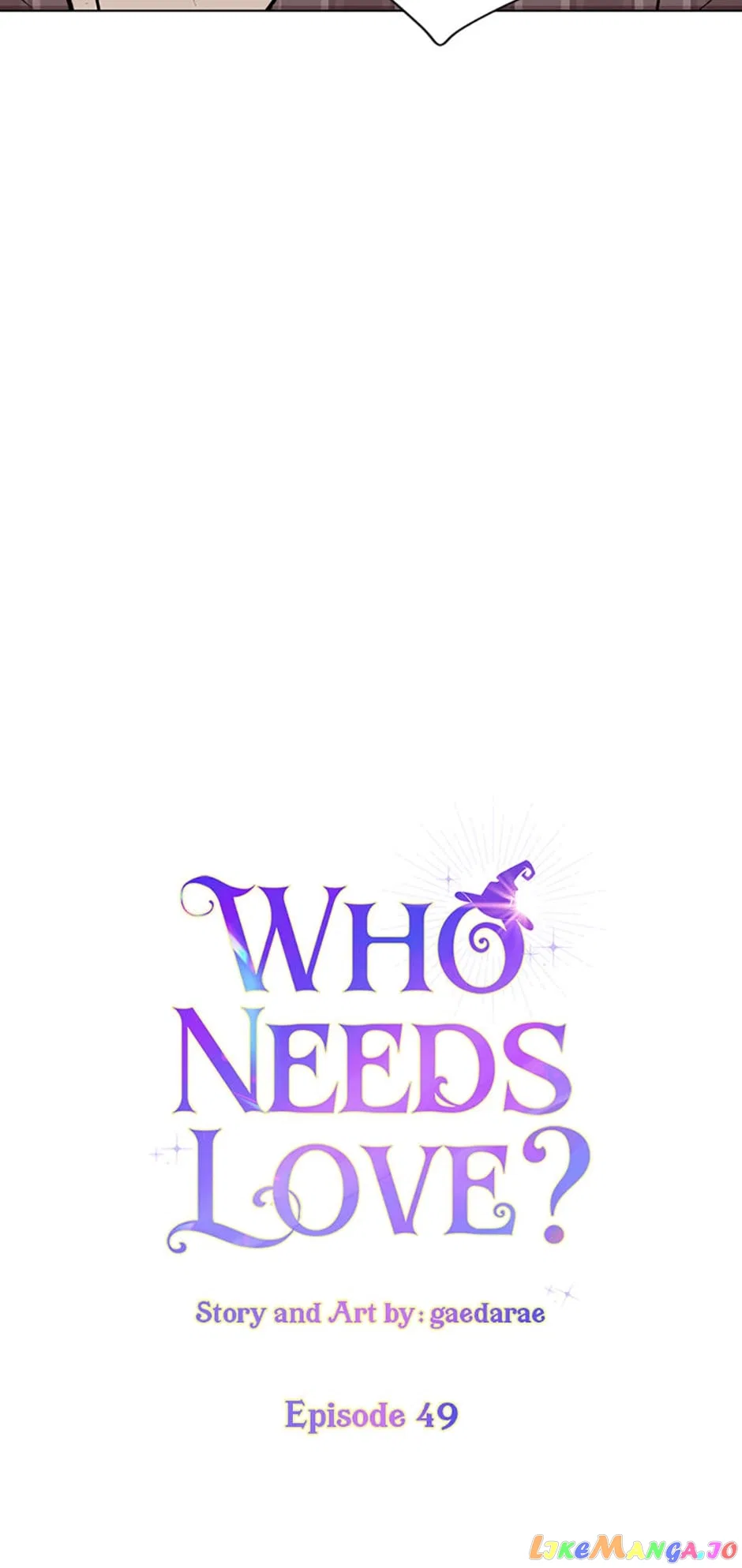 Who Needs Love? Chapter 49 – Page 3