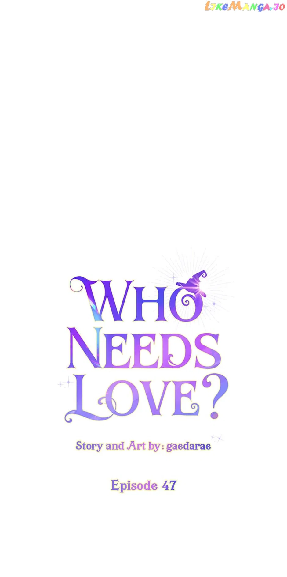 Who Needs Love? Chapter 47 – Page 6