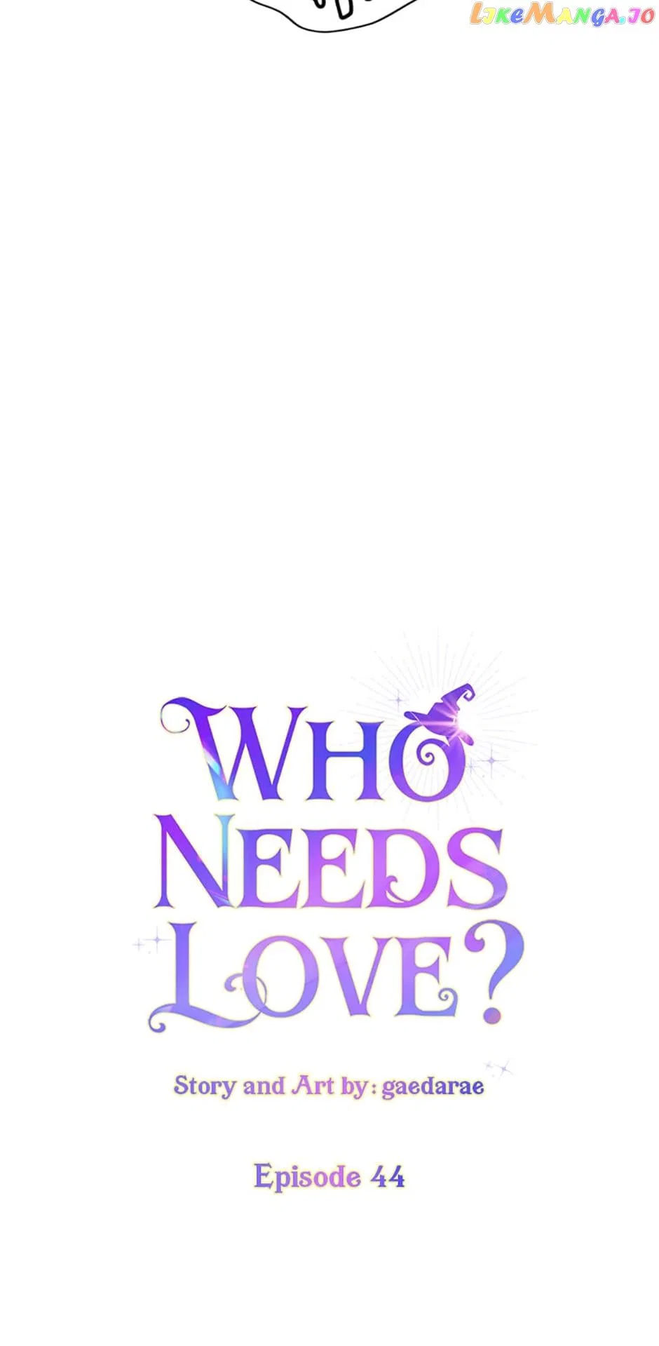 Who Needs Love? Chapter 44 – Page 4