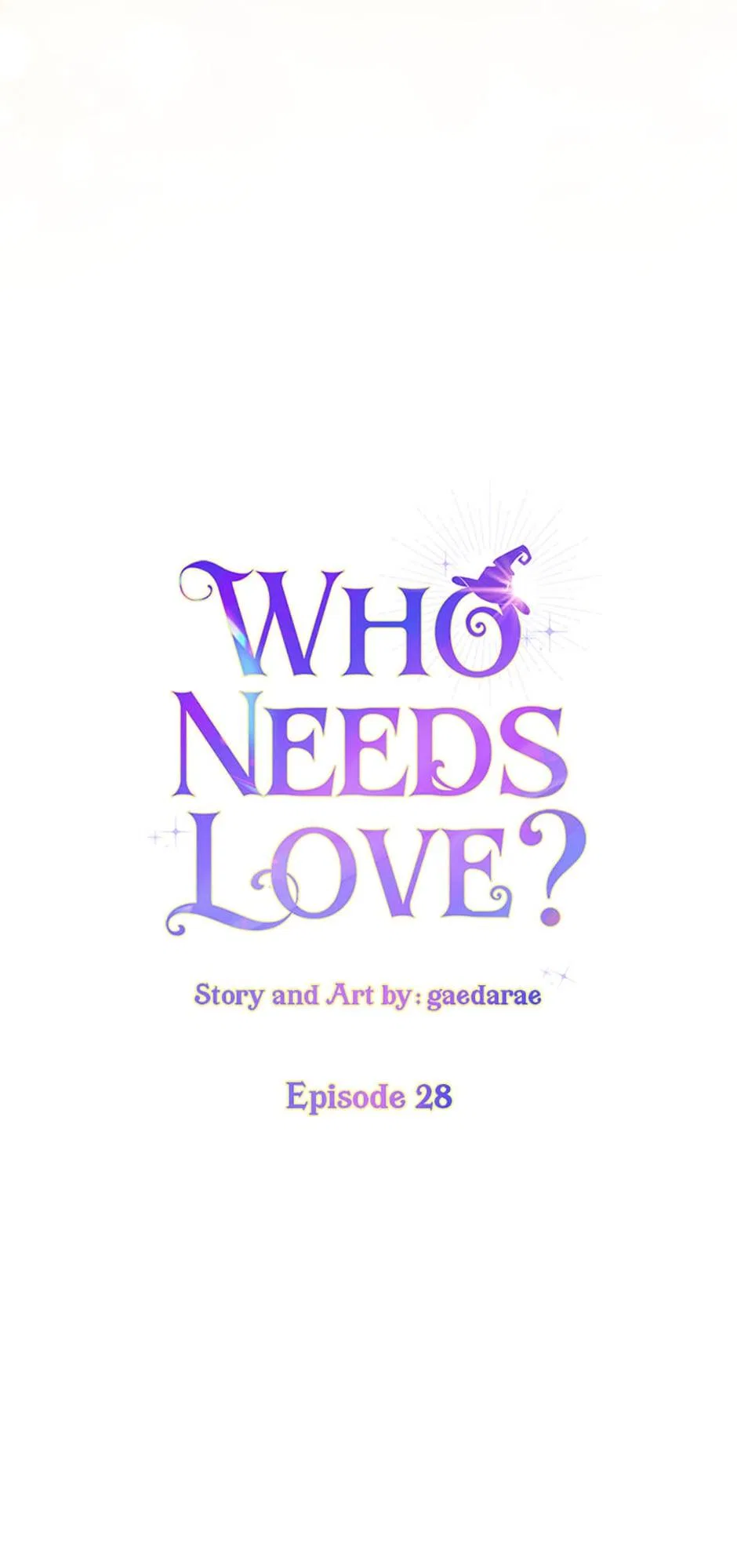 Who Needs Love? Chapter 28 – Page 4