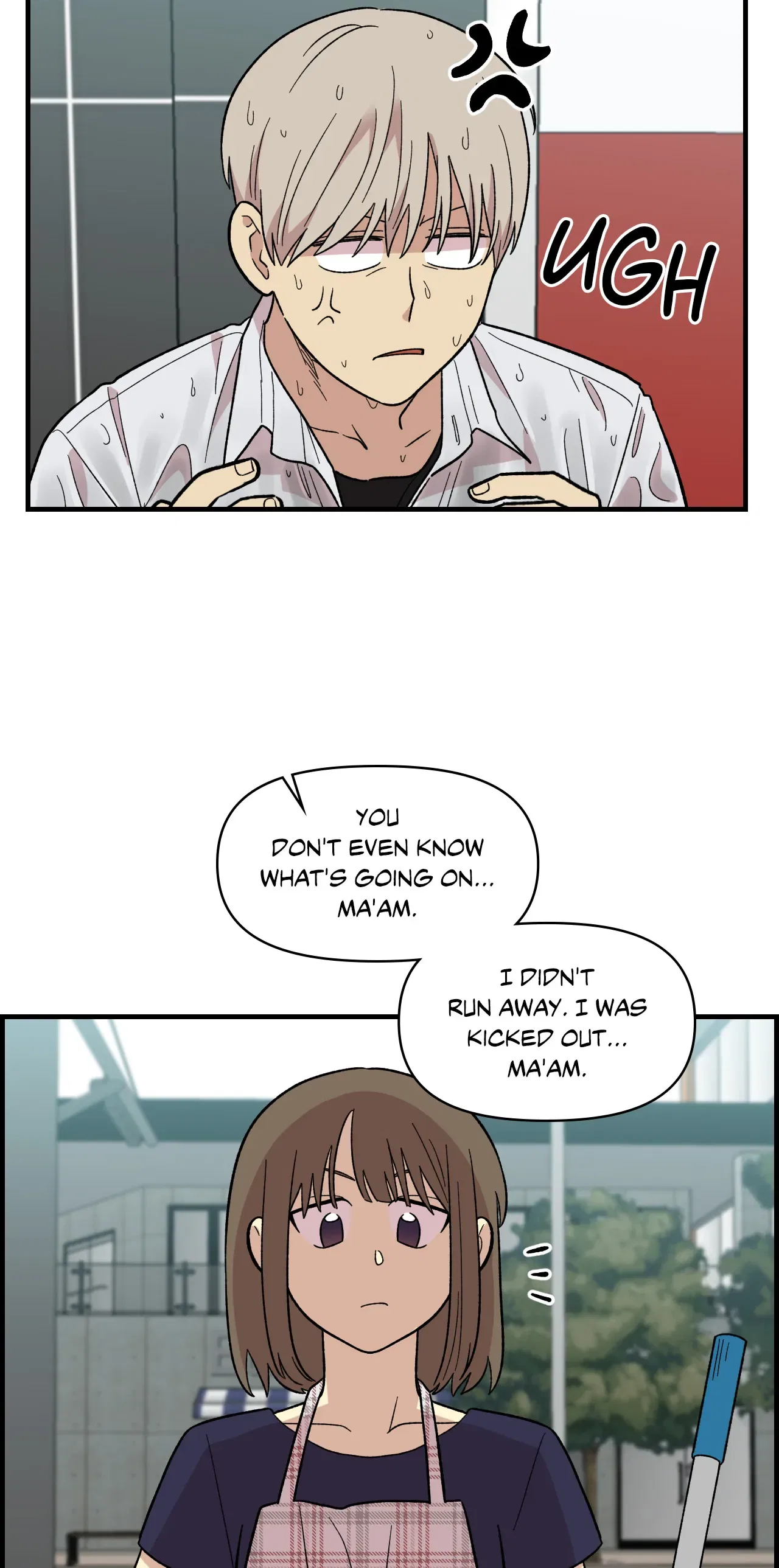 Two Weeks and Counting Chapter 50 – Page 55