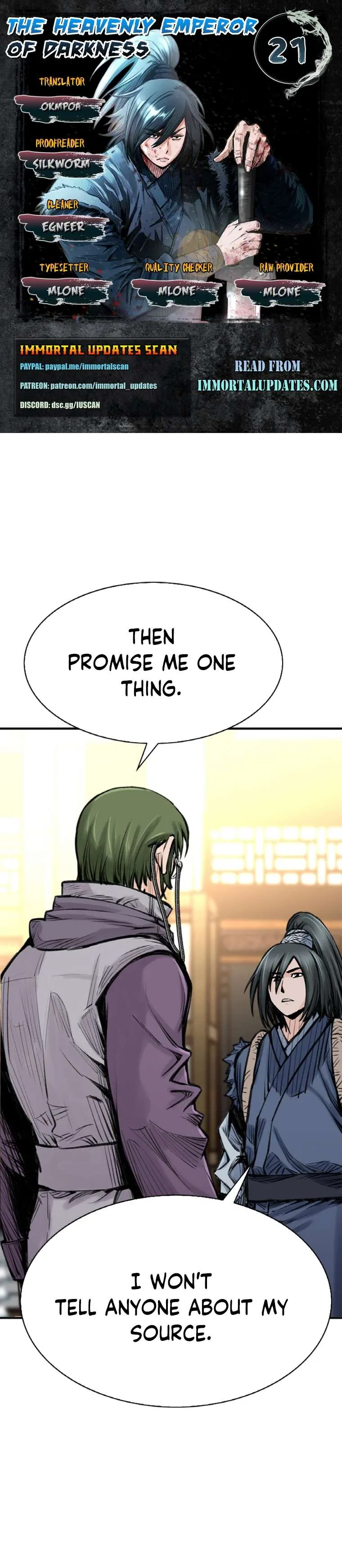 The Heavenly Emperor of Darkness Chapter 21 – Page 1