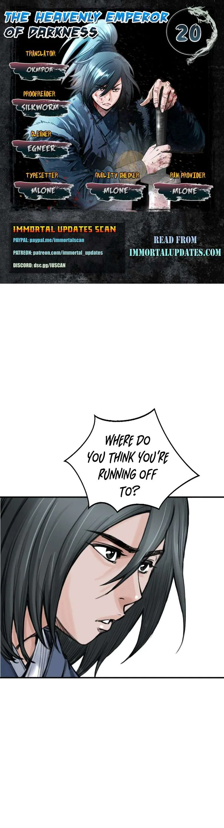The Heavenly Emperor of Darkness Chapter 20 – Page 1