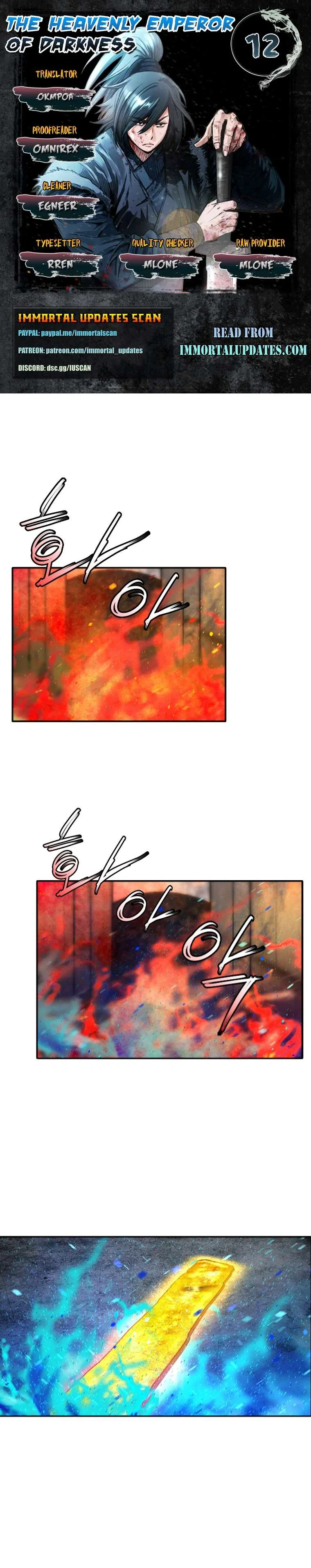 The Heavenly Emperor of Darkness Chapter 12 – Page 1