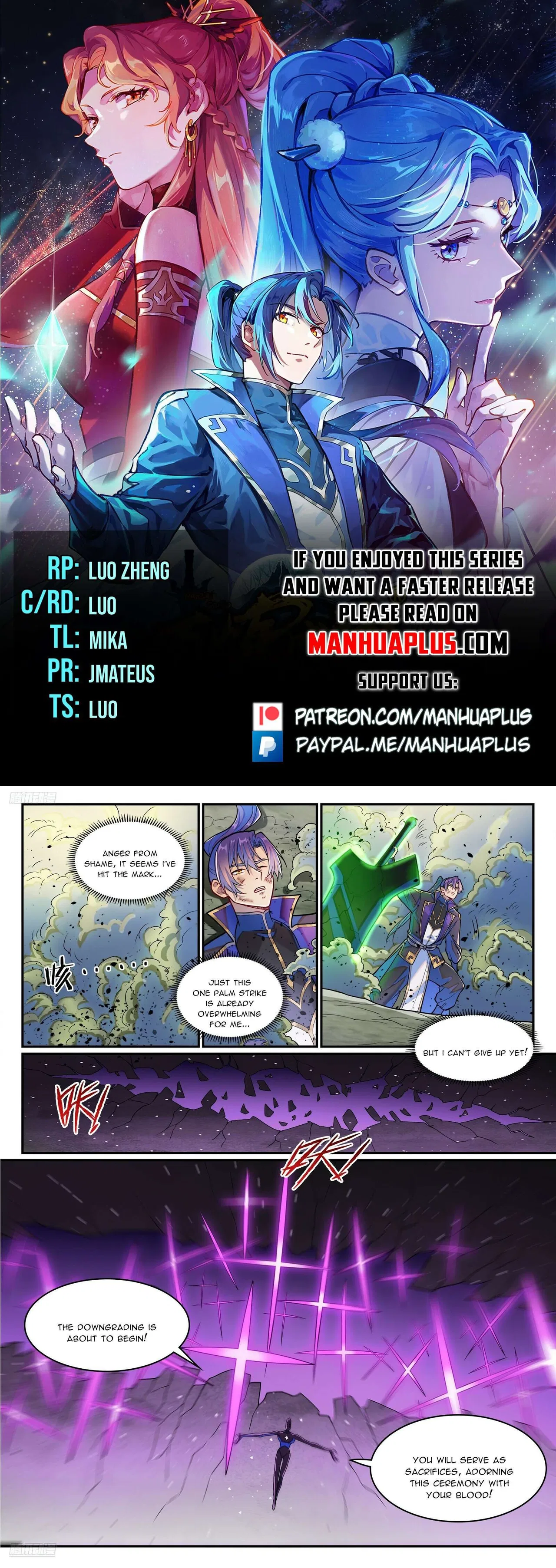 Apotheosis Chapter 1297 – Page 1