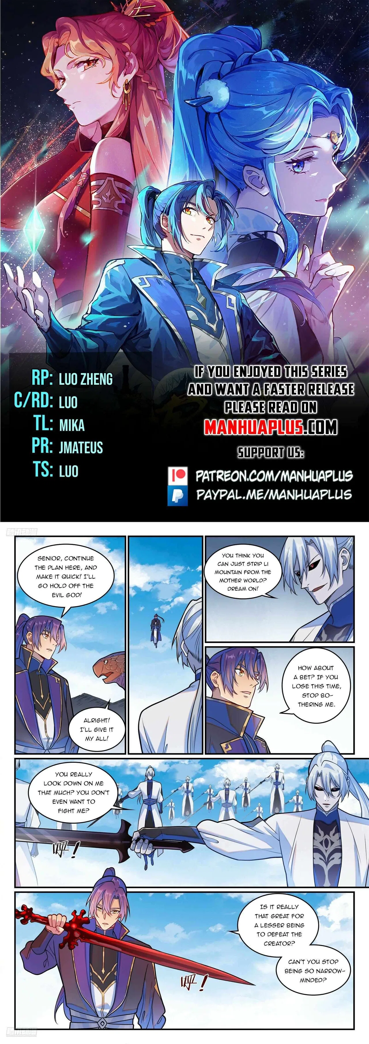 Apotheosis Chapter 1293 – Page 1